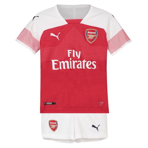 Maillot Football Arsenal Domicile Enfant 2018-19 Rouge